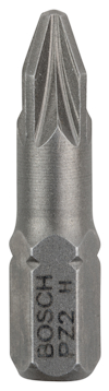 Borrbits i metall, märkning "BOSCH PZ2 H".